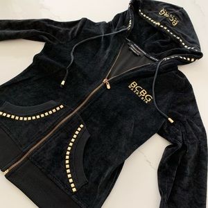 BCBG velvet jacket